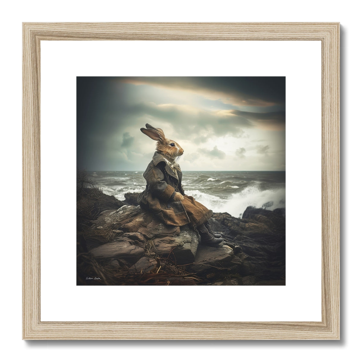 Wisdom Framed & Mounted Print