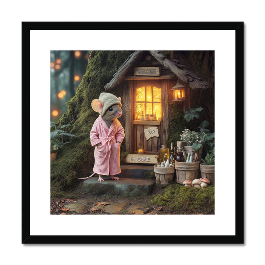 Welcome Home Framed & Mounted Print