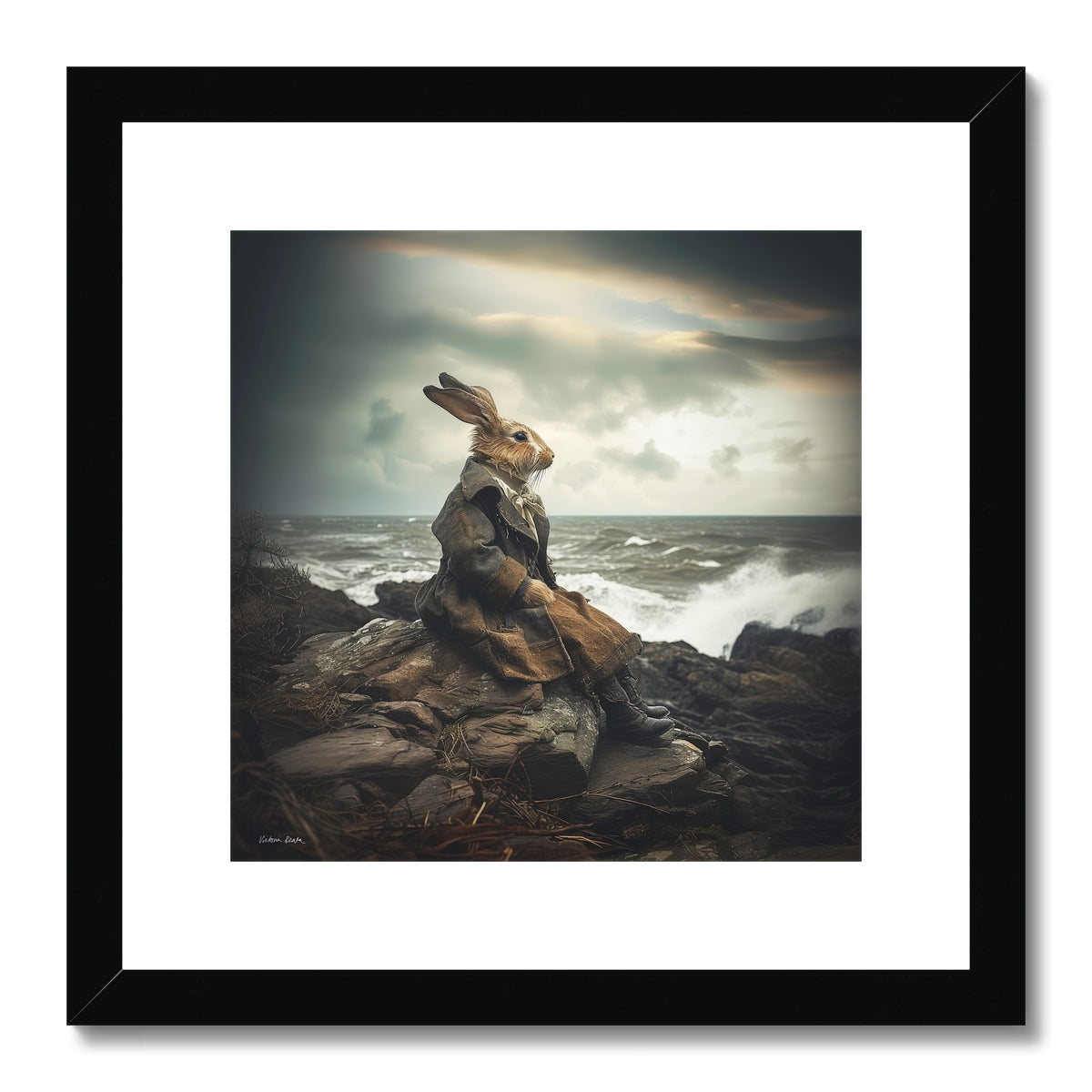 Wisdom Framed & Mounted Print