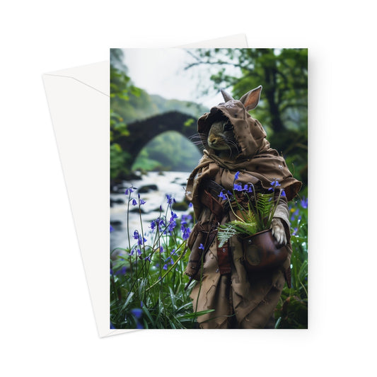 The Guardian Of The Glen Greeting Card