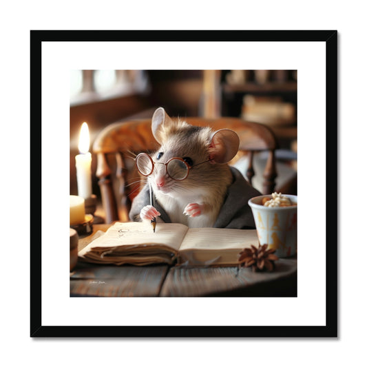 Mouse's List Framed & Mounted Print