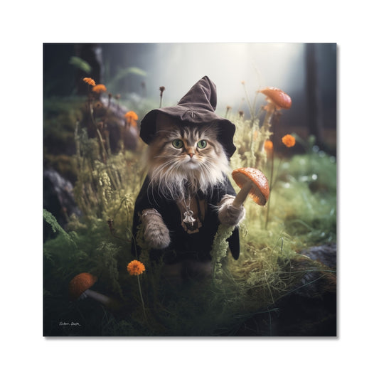 The Keeper of the Halloween Fine Art Print