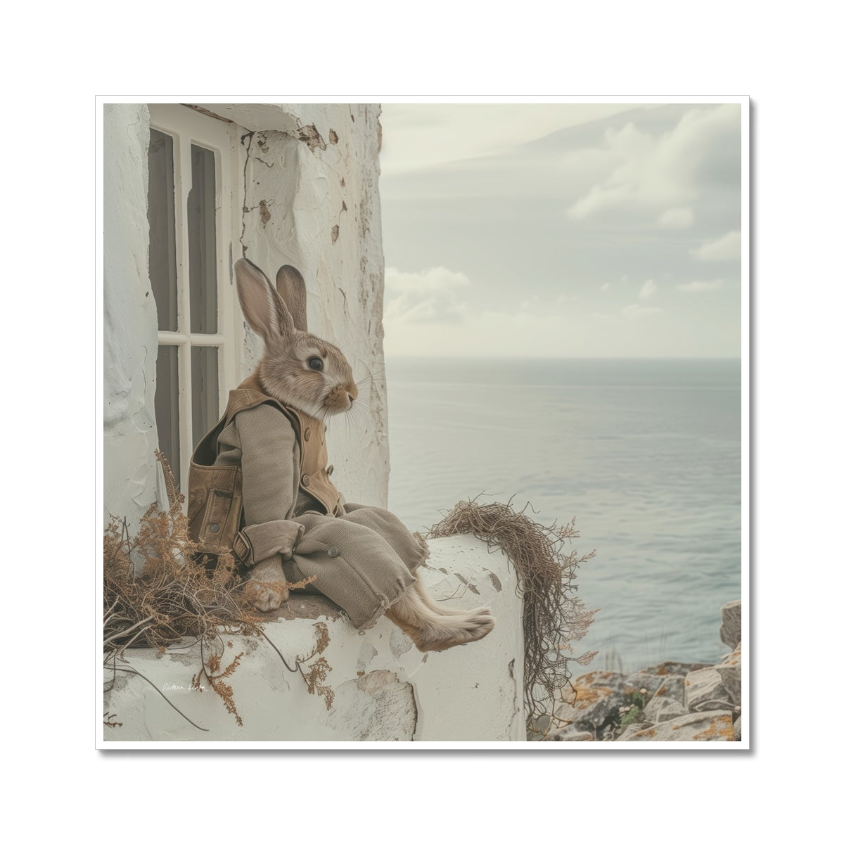 Rabbit's View Fine Art Print