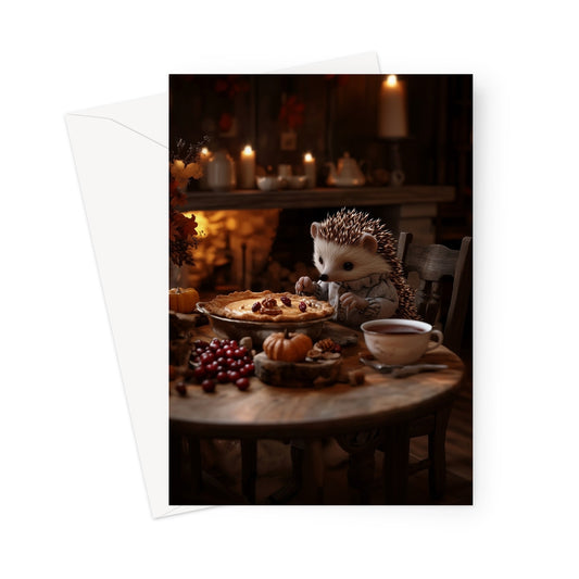 Thanksgiving Pie Greeting Card