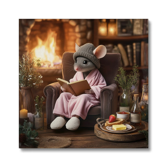 Mouse's Slippers Canvas