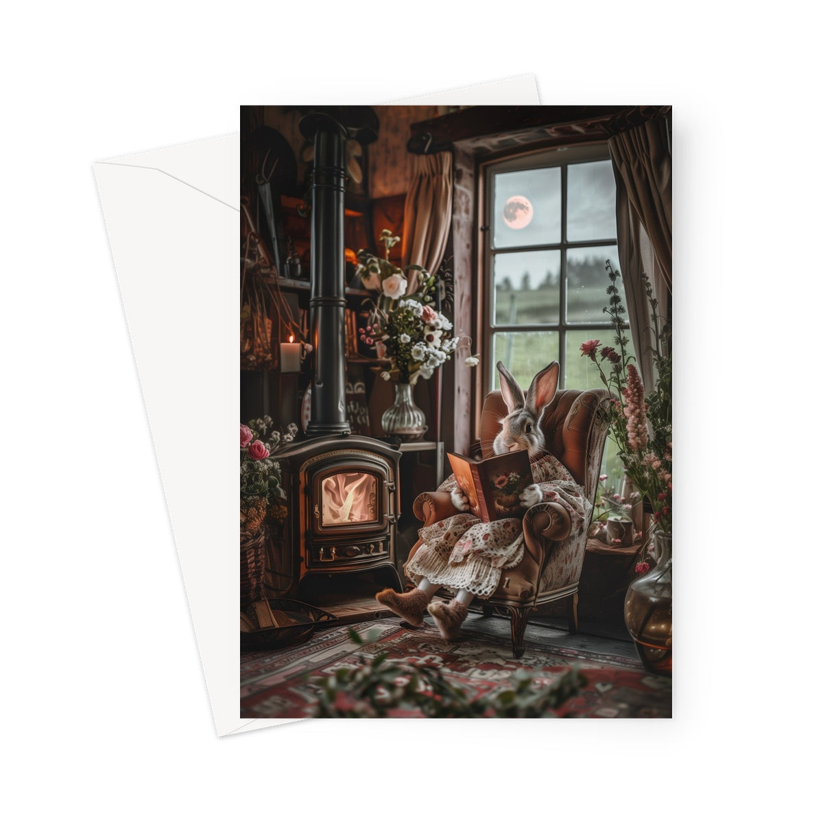 Rabbit's Tale Greeting Card