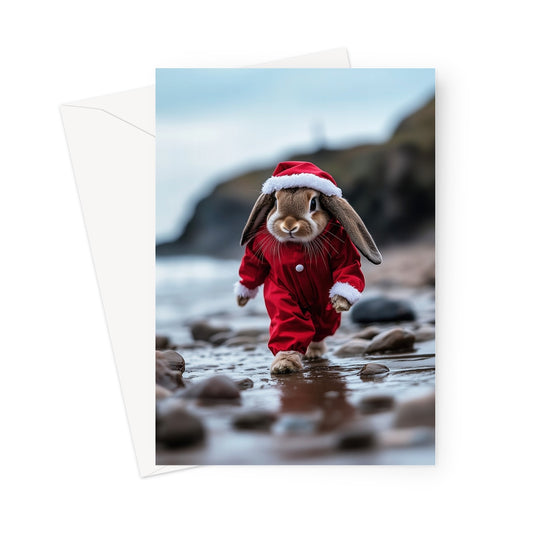 Grumpy Christmas Greeting Card