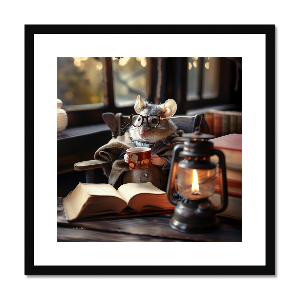 Mouse's Time Framed & Mounted Print